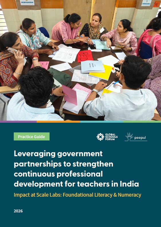 Leveraging government partnerships to strengthen continuous professional development for teachers in India