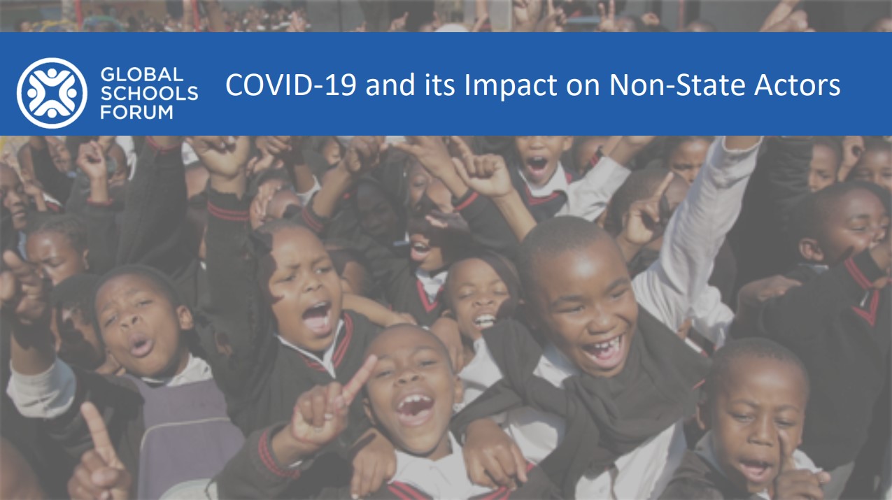 GSF Town Hall: COVID-19 and its Impact on Non-State Education Actors