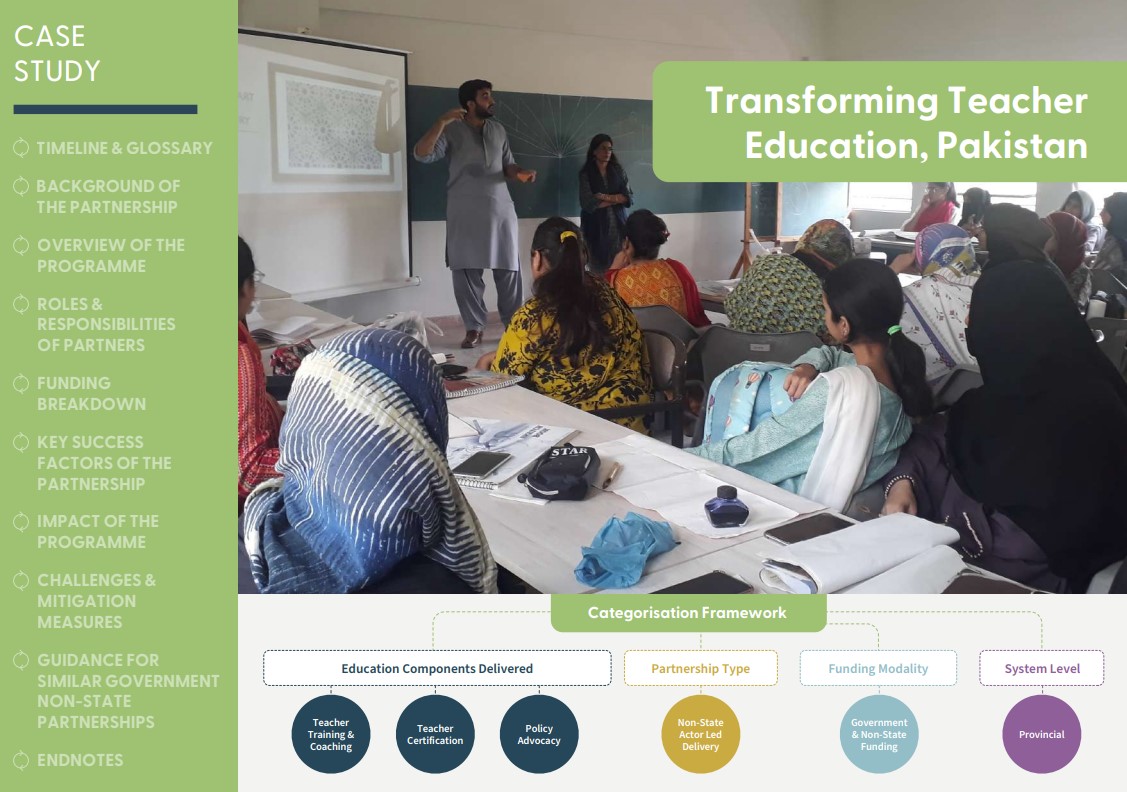Durbeen Transforming Teacher Education, Pakistan
