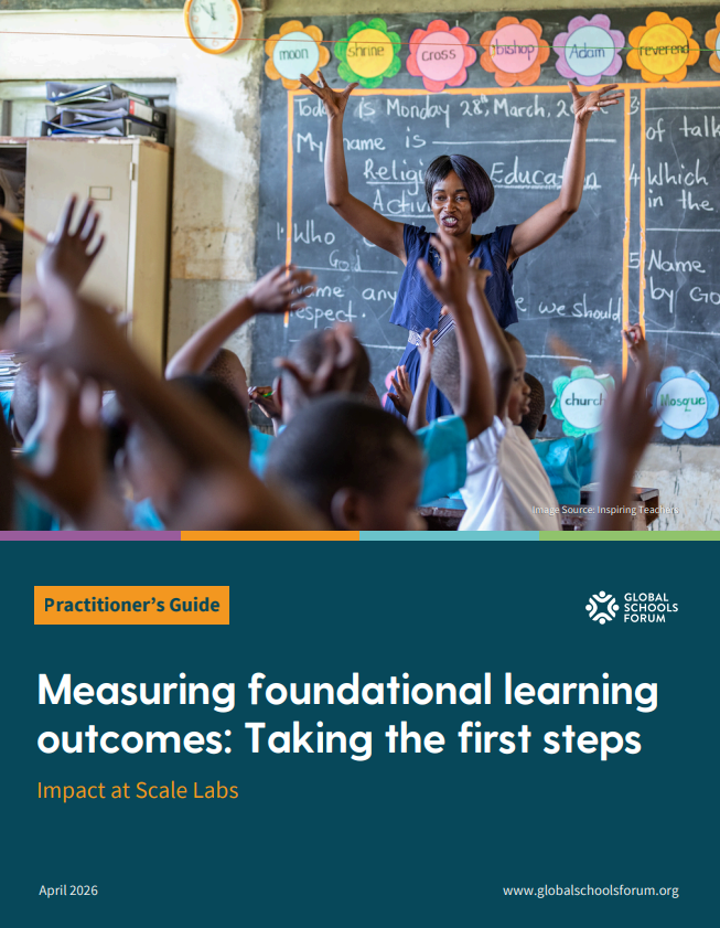 Measuring foundational learning outcomes: Taking the first steps